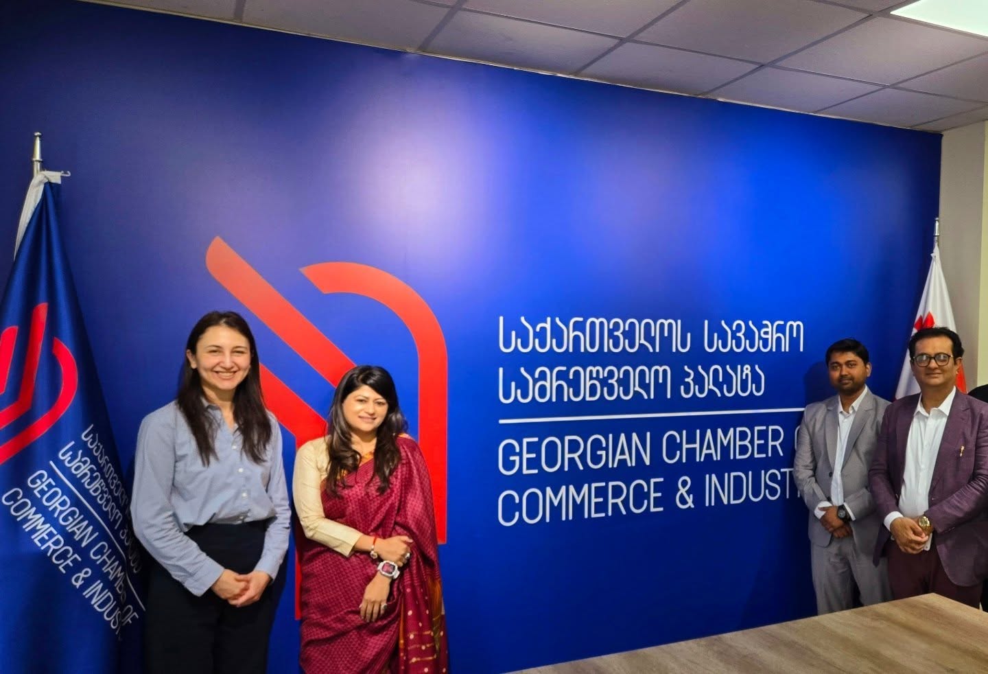 Parul Mahajan in conversation at the Georgian Chamber of Commerce & Industry